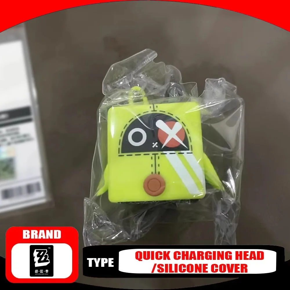 Cargador Rápido Zenless Zone Zero Original de la Serie Anime Rush Power de 35W con Nitruro de Galio + Funda de Silicona, Regalo Único