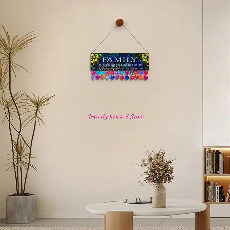 قوالب تقويم الراتنج قوالب زينة معلقة مقاومة للماء قالب قلادة من راتنج الإيبوكسي مناسب لعرض المنتج #5