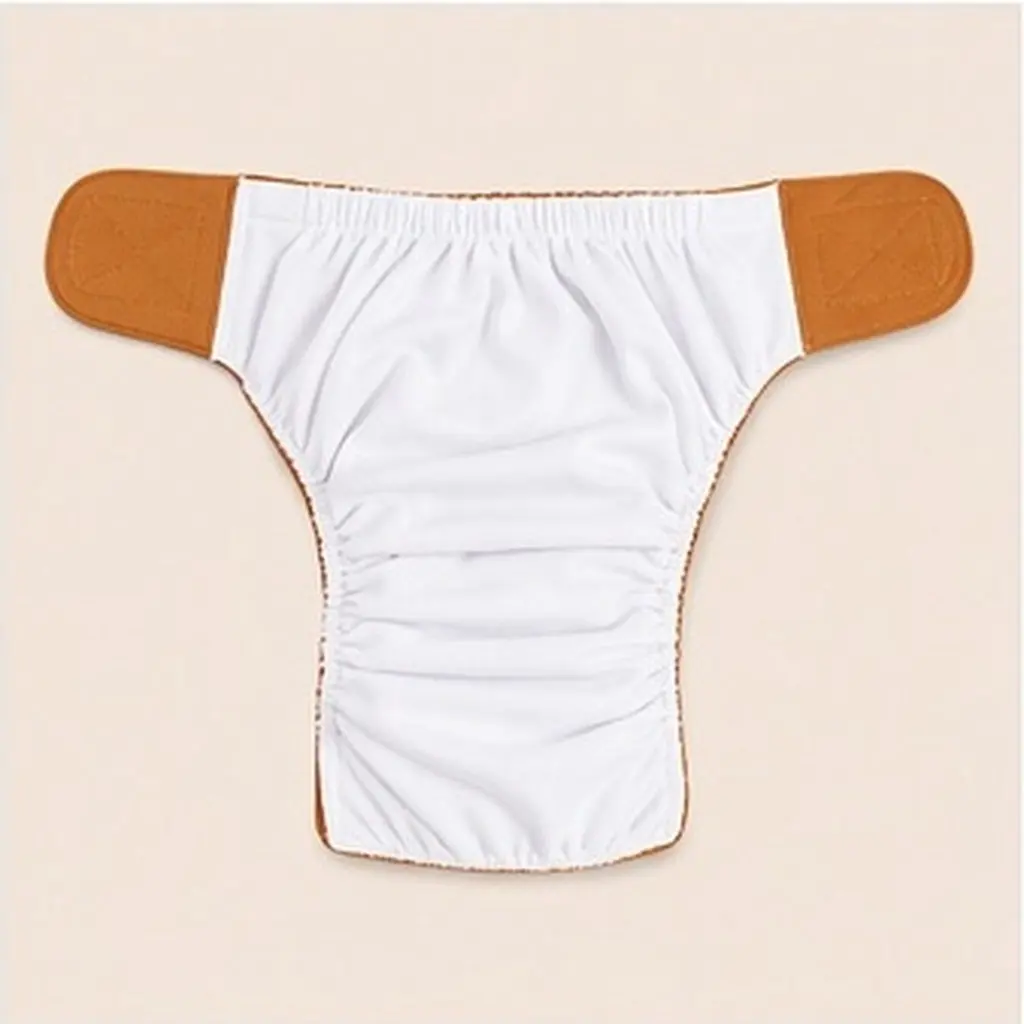 Leakage Proof Washable Adult Diaper Adjustable Size Breathable High Absorbency Fiber Underpads for Elders Patients