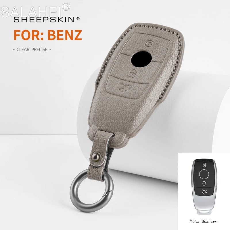 

Car Remote Key Cover Case For Mercedes Benz A C E S G Class GLC CLE CLA GLB GLS W177 W205 W213 W222 X167 AMG Auto Accessories