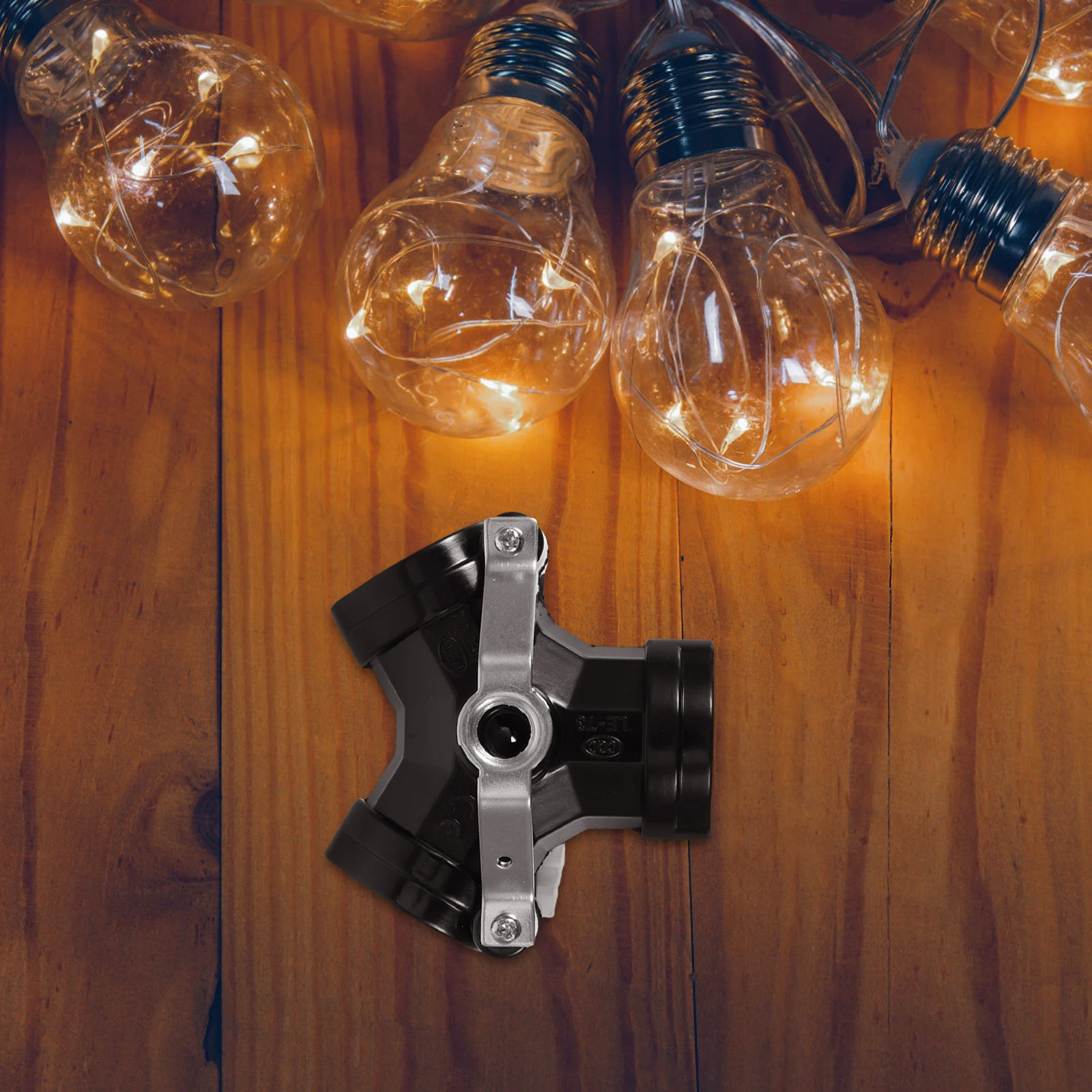 

Three Head Lamp Holder E27 Socket 3 Way Base Bracket Cable Floor Table Lamp Repair Kit Light Fixture Socket