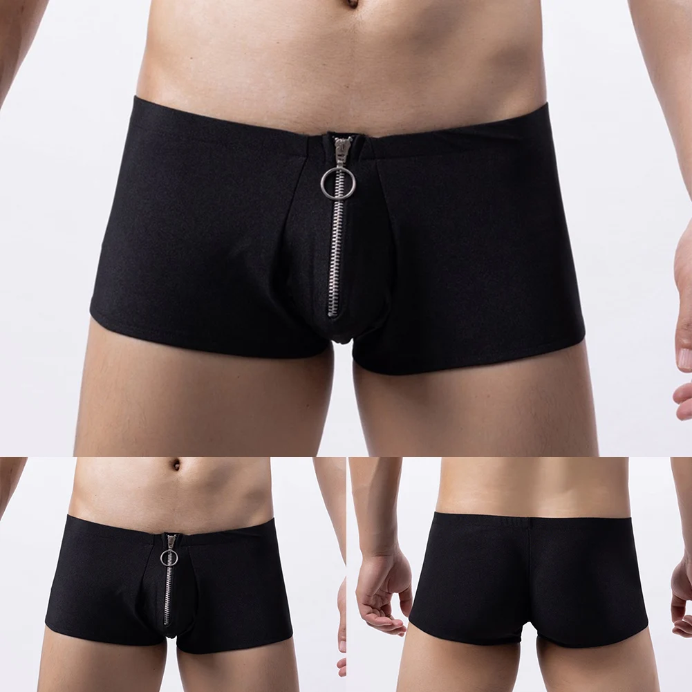الملابس الداخلية للرجال موجز كلاسيكي مريح الصلبة تمتد جذوع السروال الملاكم ملخصات تنفس الانتفاخ الحقيبة مثير