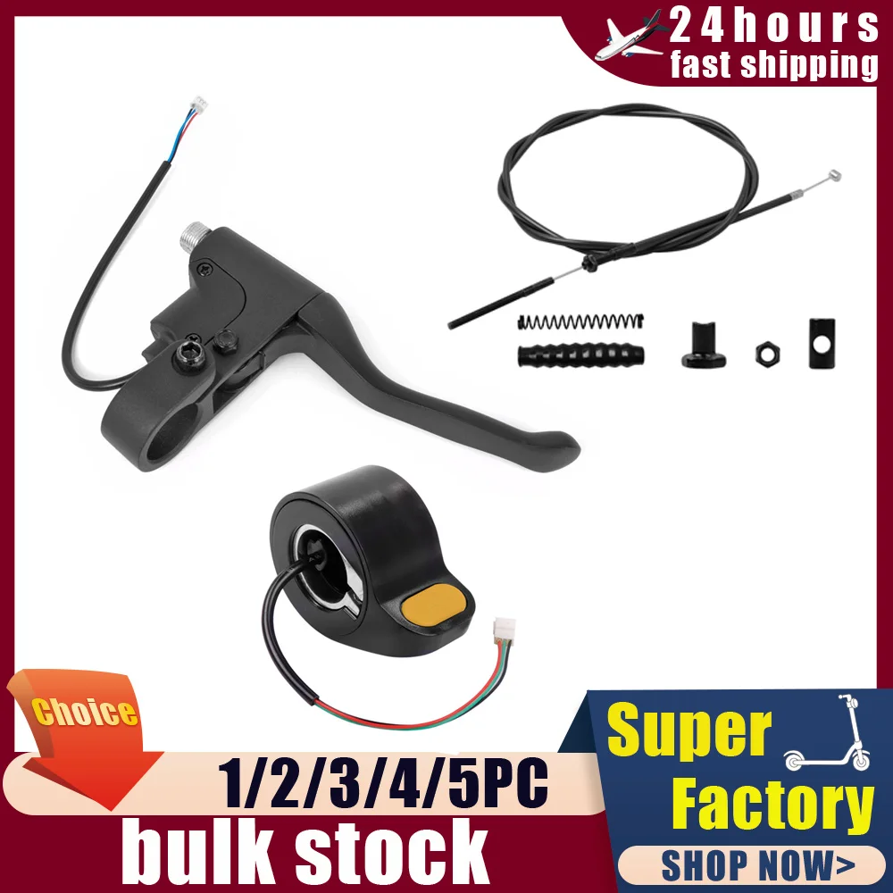 Brake Lever For Segway Ninebot MAX G30 Electric Scooter Brake Cable Handle Aluminum Alloy Accessories Finger Throttle