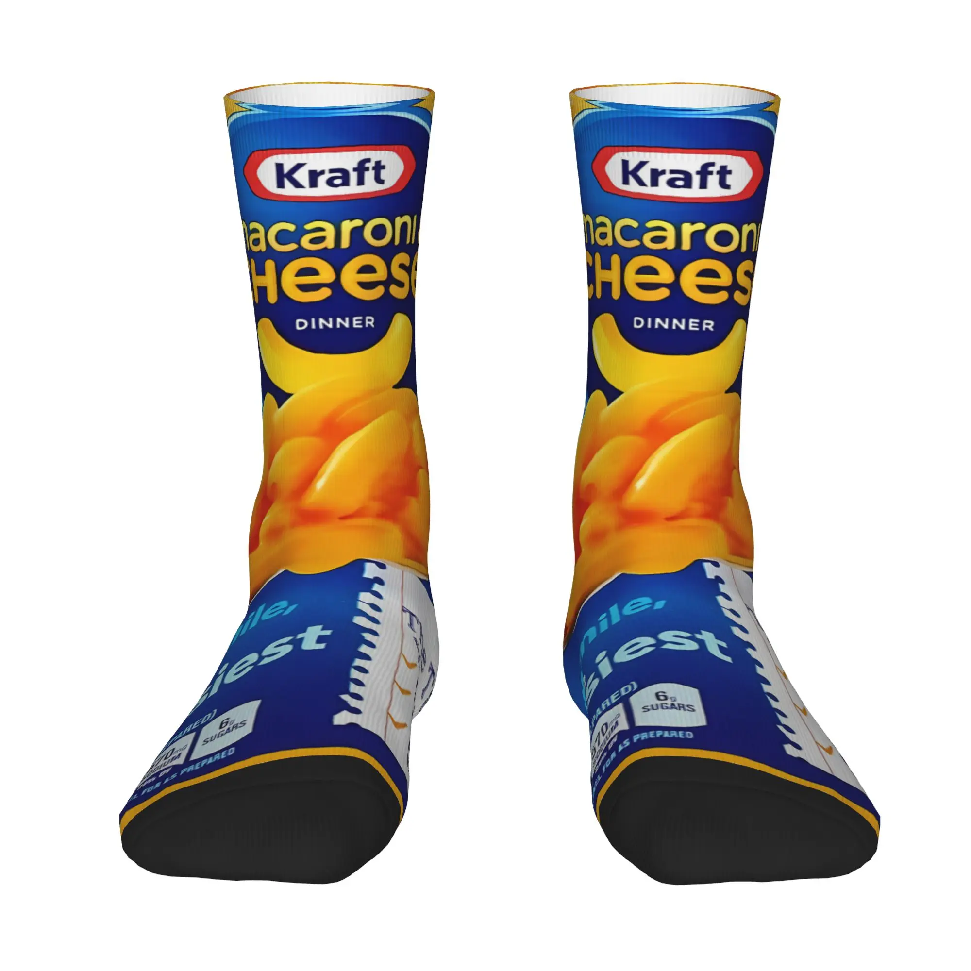 1 Pair Funny Sock  Kraft Harajuku Seamless Pattern Printed Men Socks Casual Men's Socks