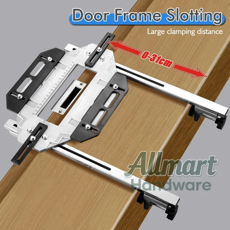 Slotting locator woodworking drilling guide positioning cabinet wooden door hinge hole punching locator hinge punching fixture