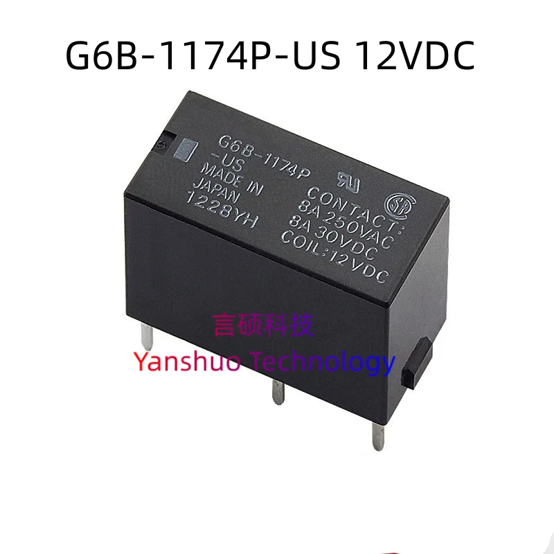 電源リレーG6B-1174P-US G6B-1174P-US V DC G6B-1174P-US 24vdc 100% オリジナル