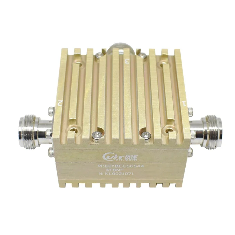 High Power 300W 4.0~8.0 GHz Full Bandwidth C Band Broadband Coaxial Circulators