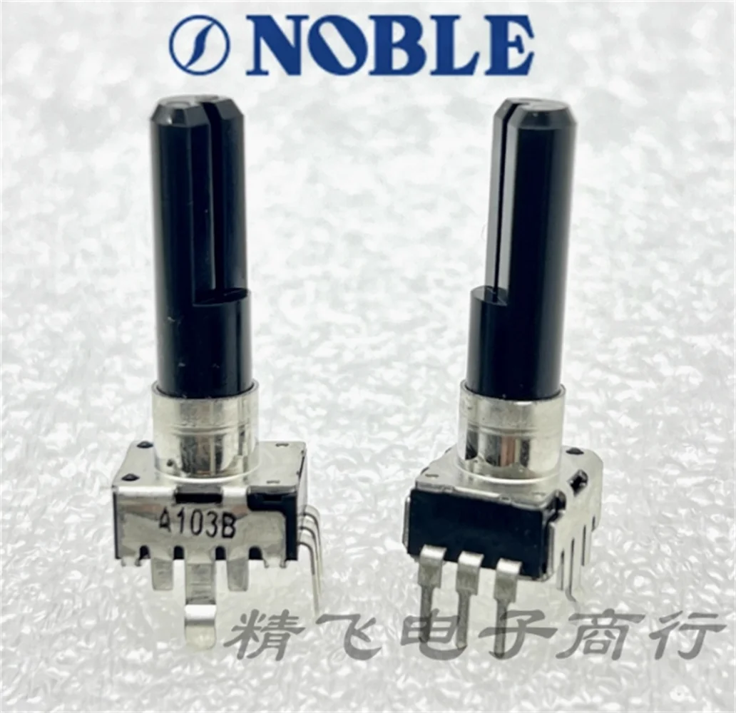 10 PCS Japanese NOBLE Sound Art Mixing Console RK09 Type 3-Pin Total Gain Potentiometer A10K Shaft Length 23mm