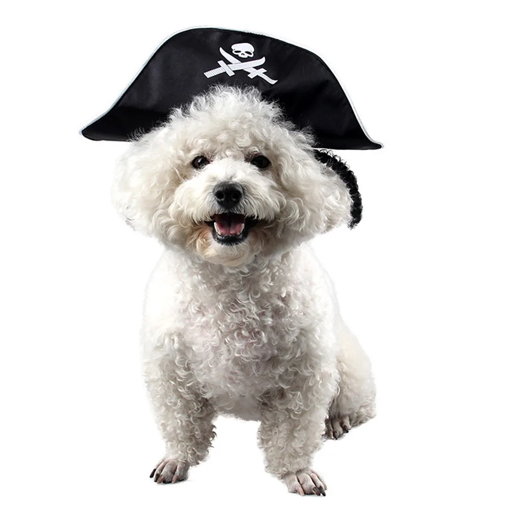 

Cat Costume Halloween Props Dog Hat for Spring Autumn Halloween Dog Pirate Hat Hood For Pirate Costume