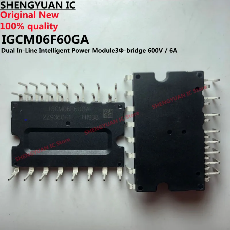 1-5Pcs IGCM06F60GA IGCM06F60 Dual In-Line Intelligent Power Module3Φ-bridge 600V / 6A 100% new imported original 100% quality