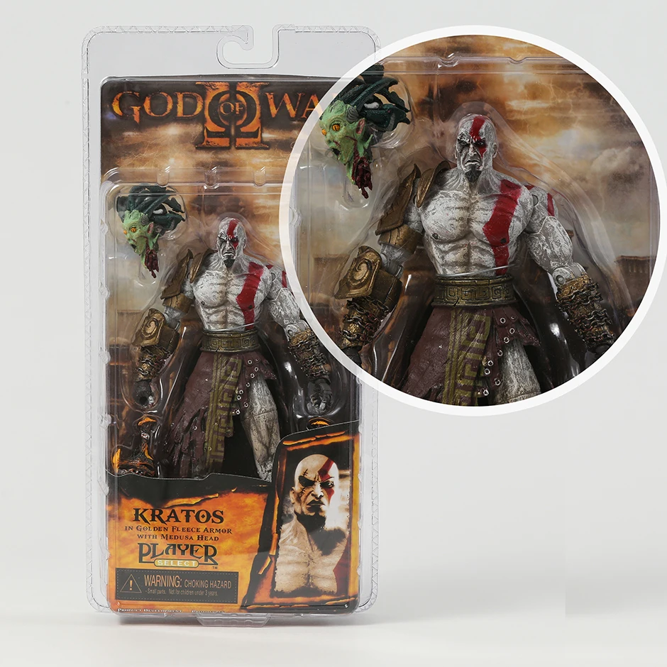 Figurine Kratos God Of War III – Statue PVC 20 Cm, Collection Personnage Mythique, Décoration Bureau Ou Cadeau Fan