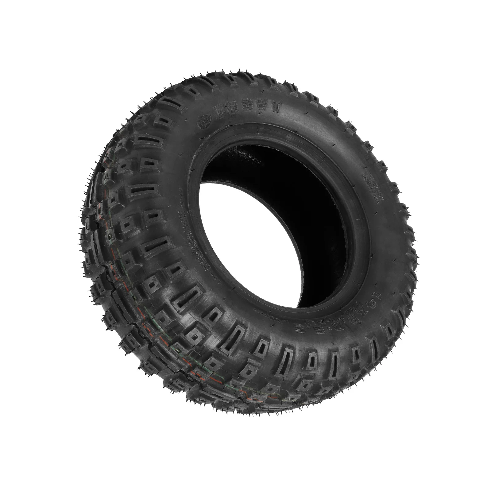 TUOVT 14 Inch 14*5.0-6.5 Off-road Vacuum Tire For Electric Scooter Wear-resistant Rubber Tubeless Tyre Parts