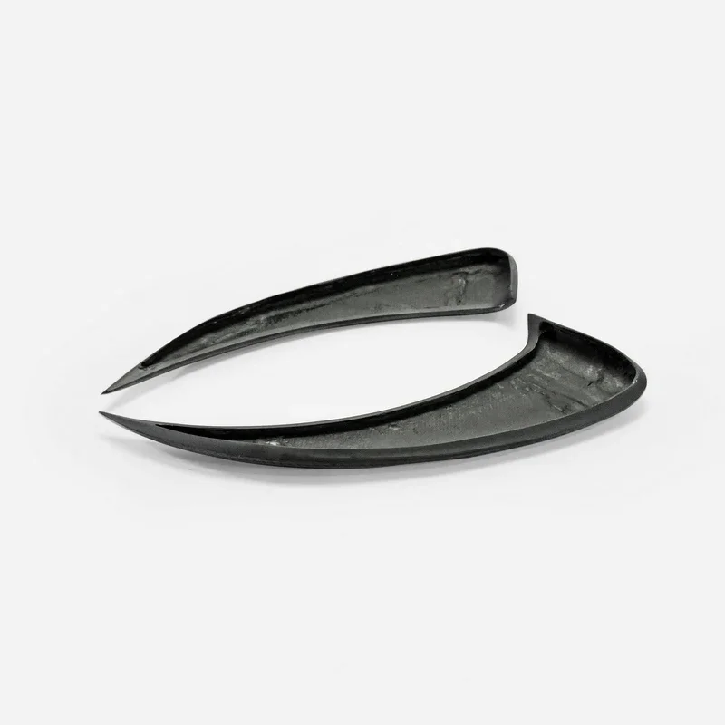 ل 13-16 بورش 981 Boxster ألياف الكربون GT نوع الجانب القناة تنفيس لامعة الألياف درابزين مدخل هواء طقم الجسم تقليم اكسسوارات السيارات