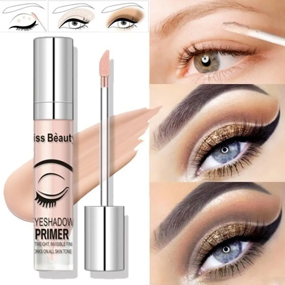 Women Long Lasting Makeup Eyeshadow Base Liquid Base Eye Primer Eye Base Cream Eyelid Primer Under Shadow Concealer Cosmetic