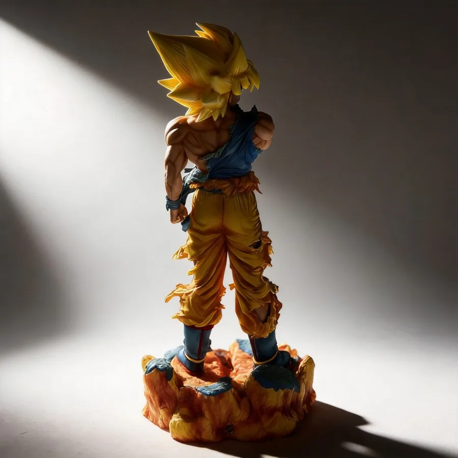 

Коллекционная фигурка Сон Гоку (Супер Сайян) из Dragon Ball Z, 38 см, подарок для фанатов аниме