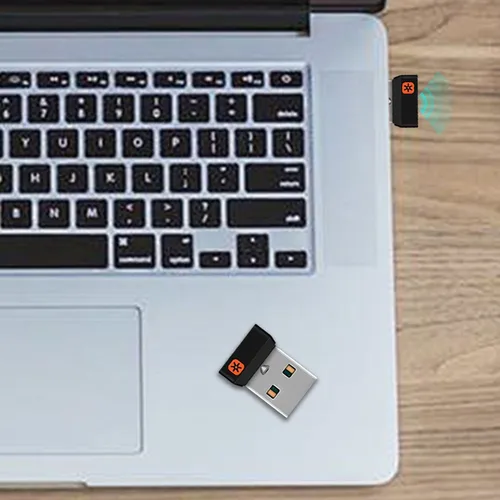 Imagen 2 del producto Receptor Dongle inalámbrico, adaptador receptor de ratón Dongle USB para teclado de ratón unificador Logitech M905/M325/M585/M510/M720, 3-1 Uds.