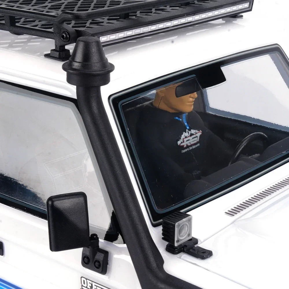 RightEX86190-Modèle de voiture télécommandée électrique pour adultes et enfants, jouets de simulation de sauveteur, LC76 versiRTR, changement à deux vitesses, 1/10 RC