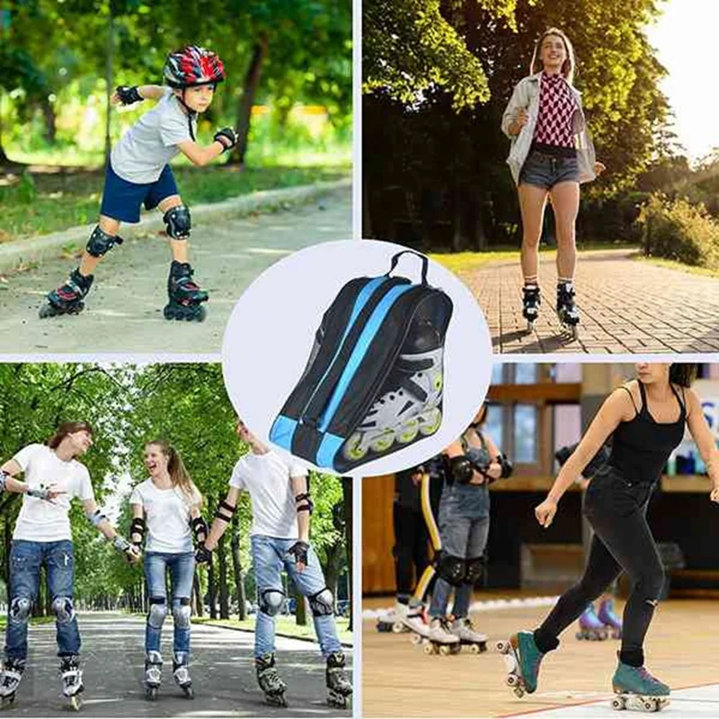 Saco de patins, Fits Quad Skates, Inline Skates, A maioria das peças de reposição Roller Skate, Acessórios