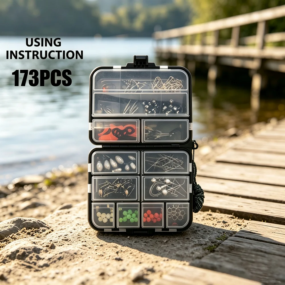 QQE New Hot selling  STelescop - đánh giá và giá Fishing Hook Box