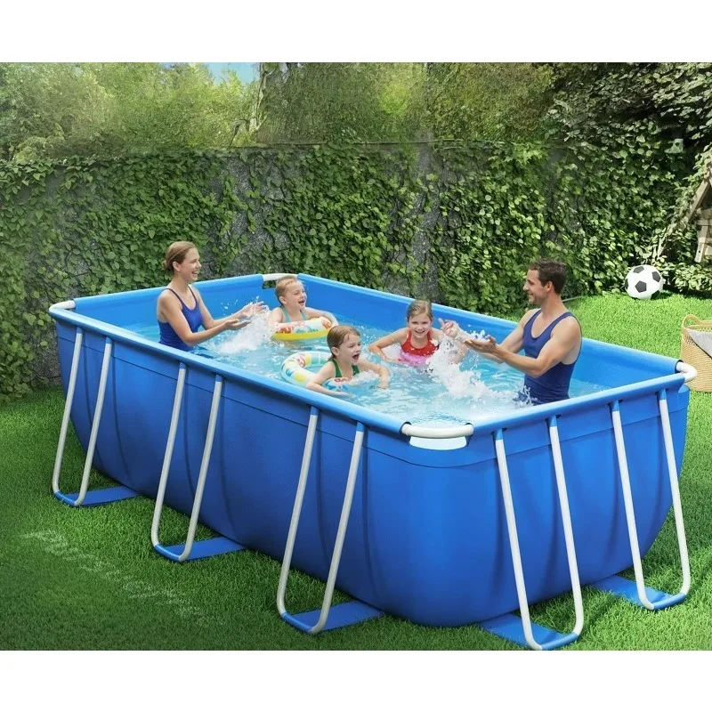 

Commercial Outdoor Portable Pool Drop Stitch Material Durable Build Ideal For Adult Outdoor Water Sports And Entertainment