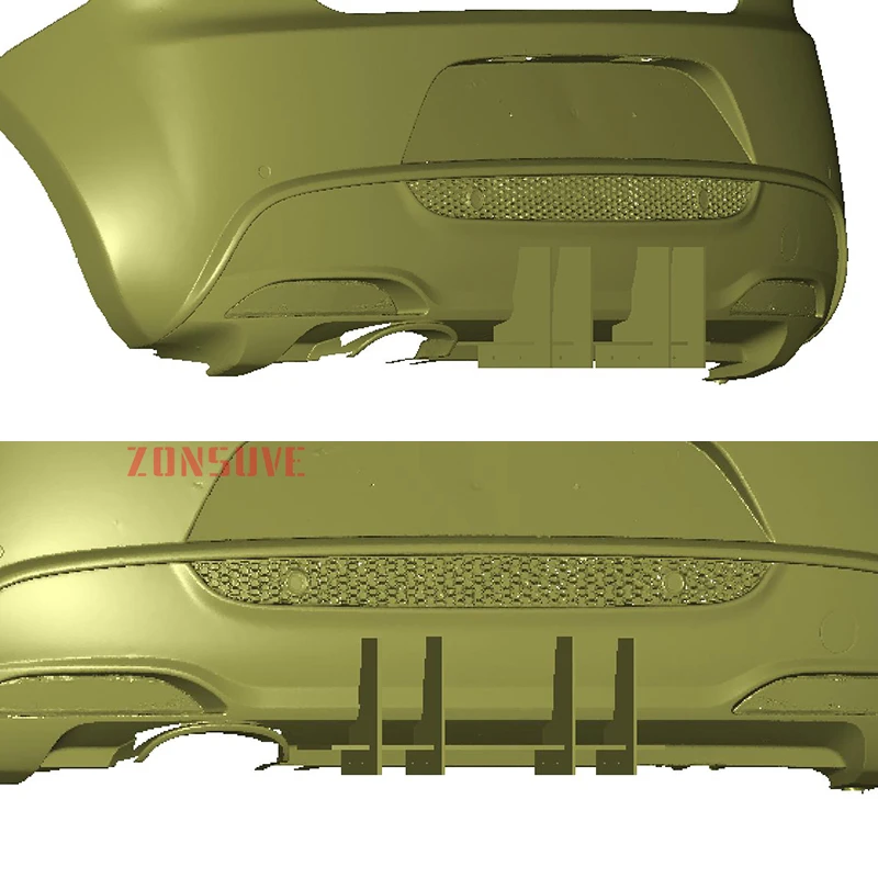 

Для Alfa Romeo Mito 2009-2015 год задний диффузор, бампер, разделитель губ, спойлер, комплект кузова, аксессуары, Стайлинг автомобиля