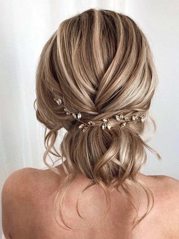 FORMAL HAIR JEWELS Amazon.com : HEREAD Rhinestone Wedding Hair Accessories  main image 4