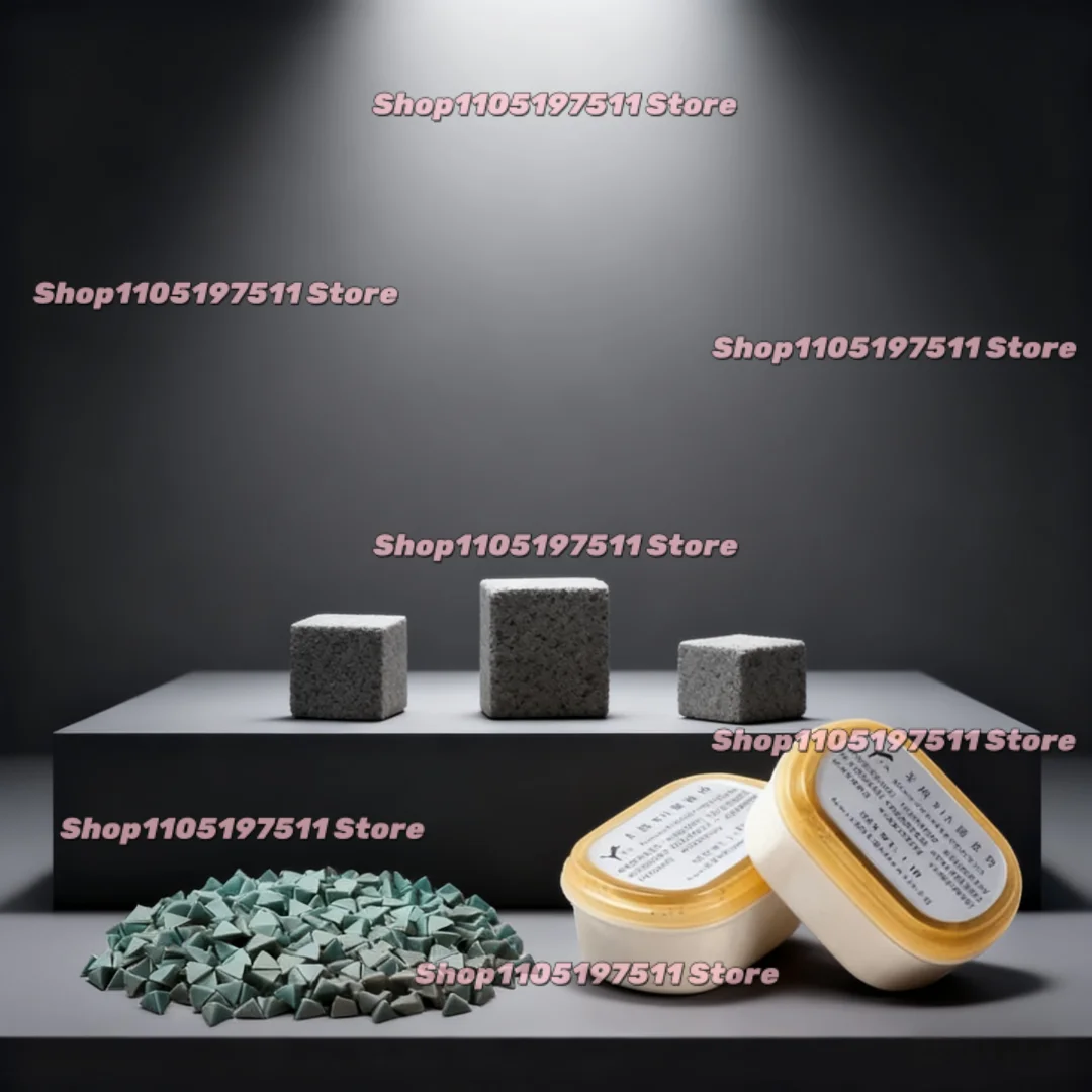 500g Green Jade Agate Polishing Powder Jewelry Polishing Buffing Abrasive Material Tumbling Media for Tumbler Vibration Machine
