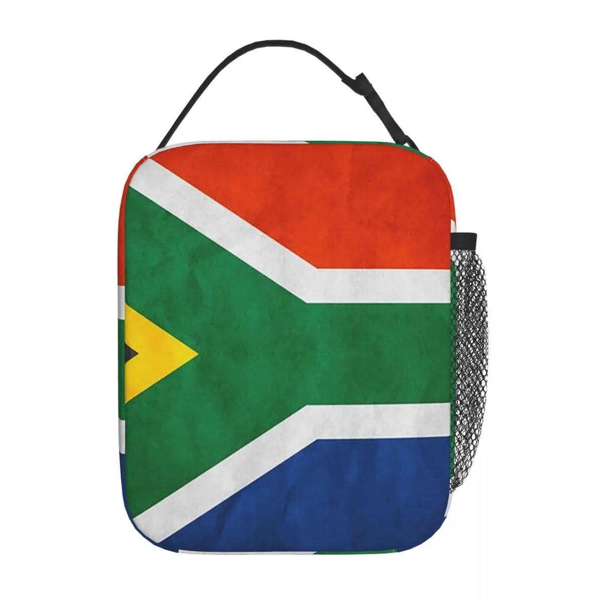Borsa Termica per il Pranzo con Bandiera del Sudafrica, Impermeabile, per Donne e Bambini, Contenitore Termico per Alimenti