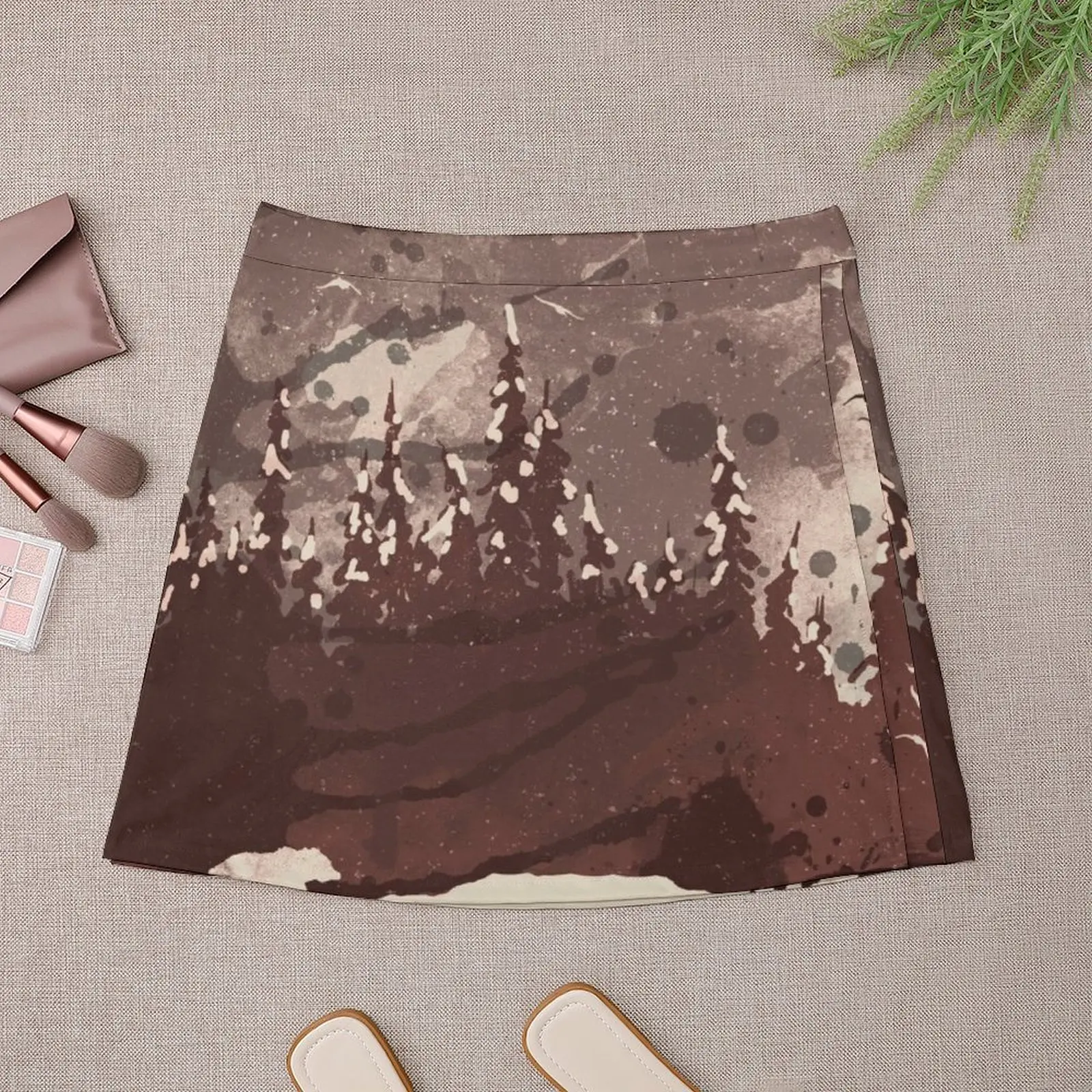 Winter Finds the Bear... Mini Skirt kawaii skirt summer dress women 2025 Mini Skirt