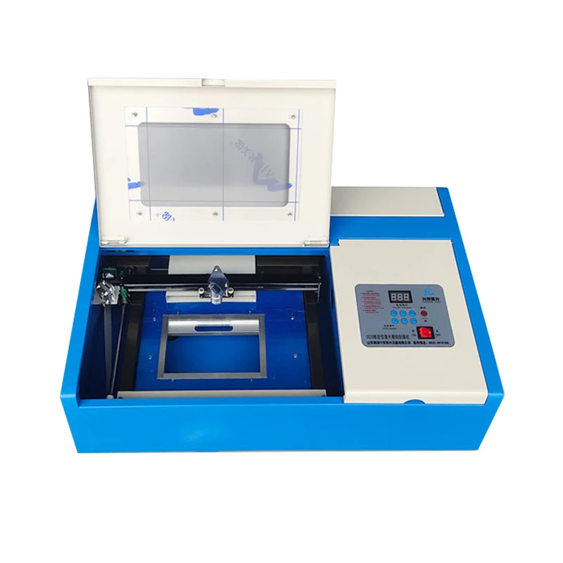 Laser Engraving Machine Desktop Engraving Machine 300*200mm lifting platform Small Vertical Stamping Machine