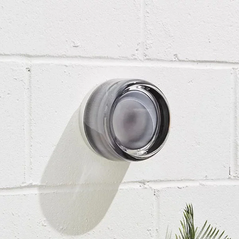 SANDYHA Nordic Wall Lamp Minimalist LED Circle Light For Bedroom Living Room Foyer Home Decor Warm White Dimmable Background