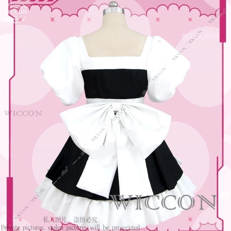 Anime ALIEN STAGE Sua Gallery Cosplay Lolita Dress Maid Uniform Cosplay Costume Wig Halloween Cute Woman Role Play Daily Outfit