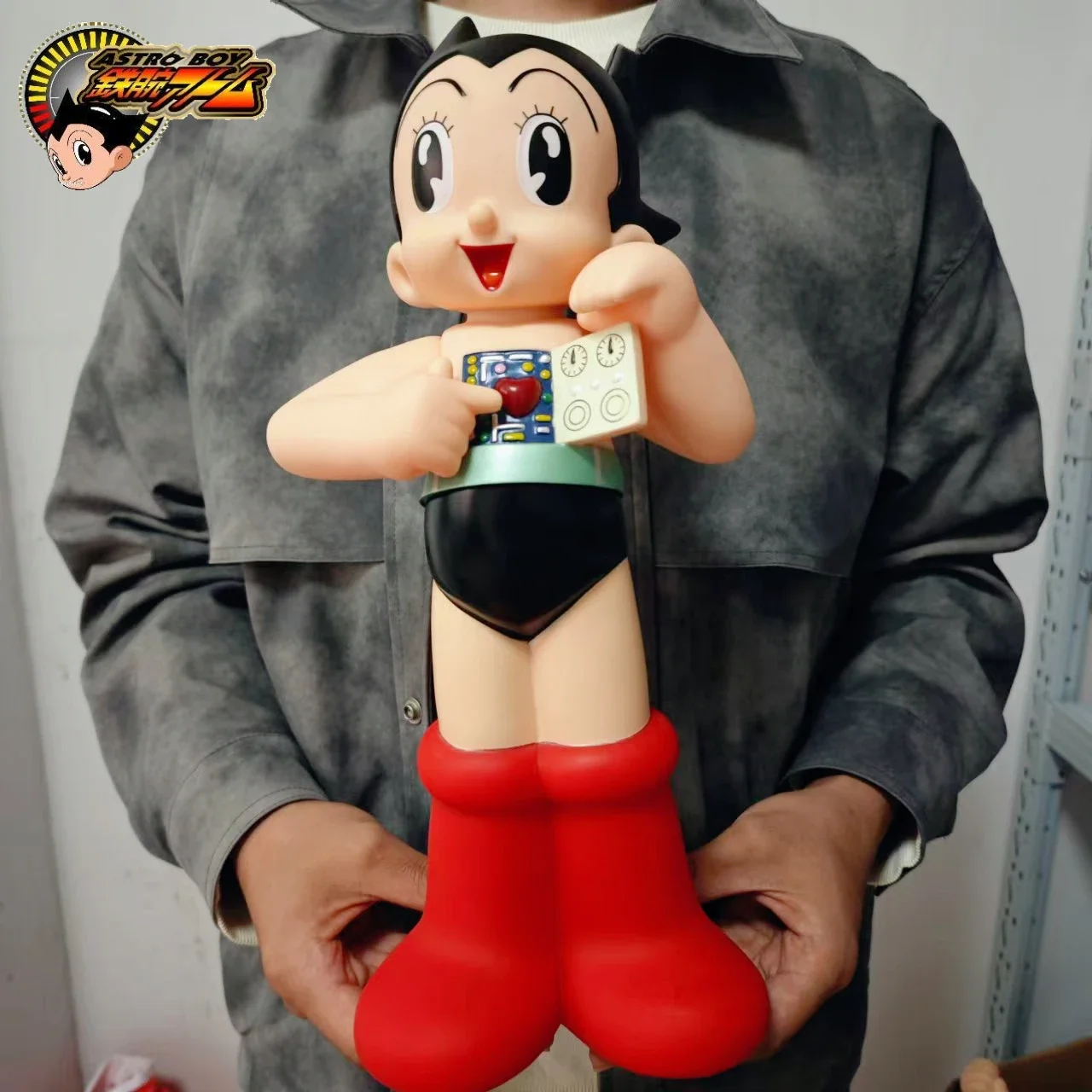 18/40CM Large Anime AstroBoy Mighty Atom Figure Tetsuwan Atom Movable PVC Action Figures Collection Model Toys Xmas Gifts