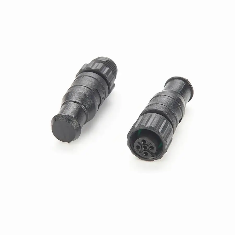 NMEA 2000 Termination Connector, 5-Pin Male M12 with 120 Ohm Resistor, Waterproof IP67 for Marine Boat Network