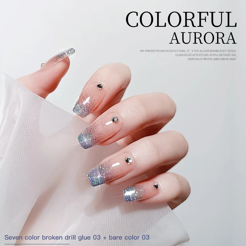 Kleuren 15ml Kleurrijke Gel Nail Art Lijm Nagellak Set Nagelwinkel Speciale Fototherapie Lijm Ail Gel Polish Primer TSLM1