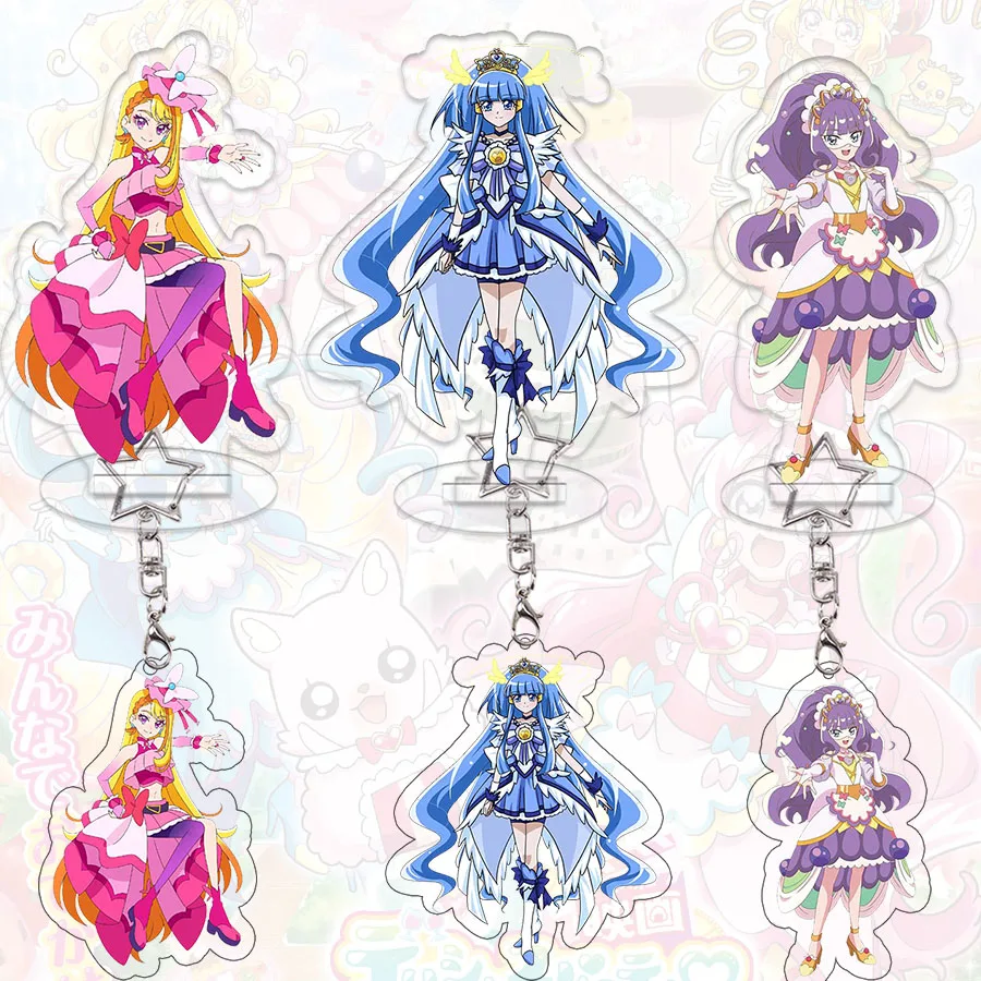 

Delicious Party Stand Up Sign Student Anime Cartoon Desktop Decor Keyring Bag Pendant Acrylic Keychain Accessories Birthday Gift