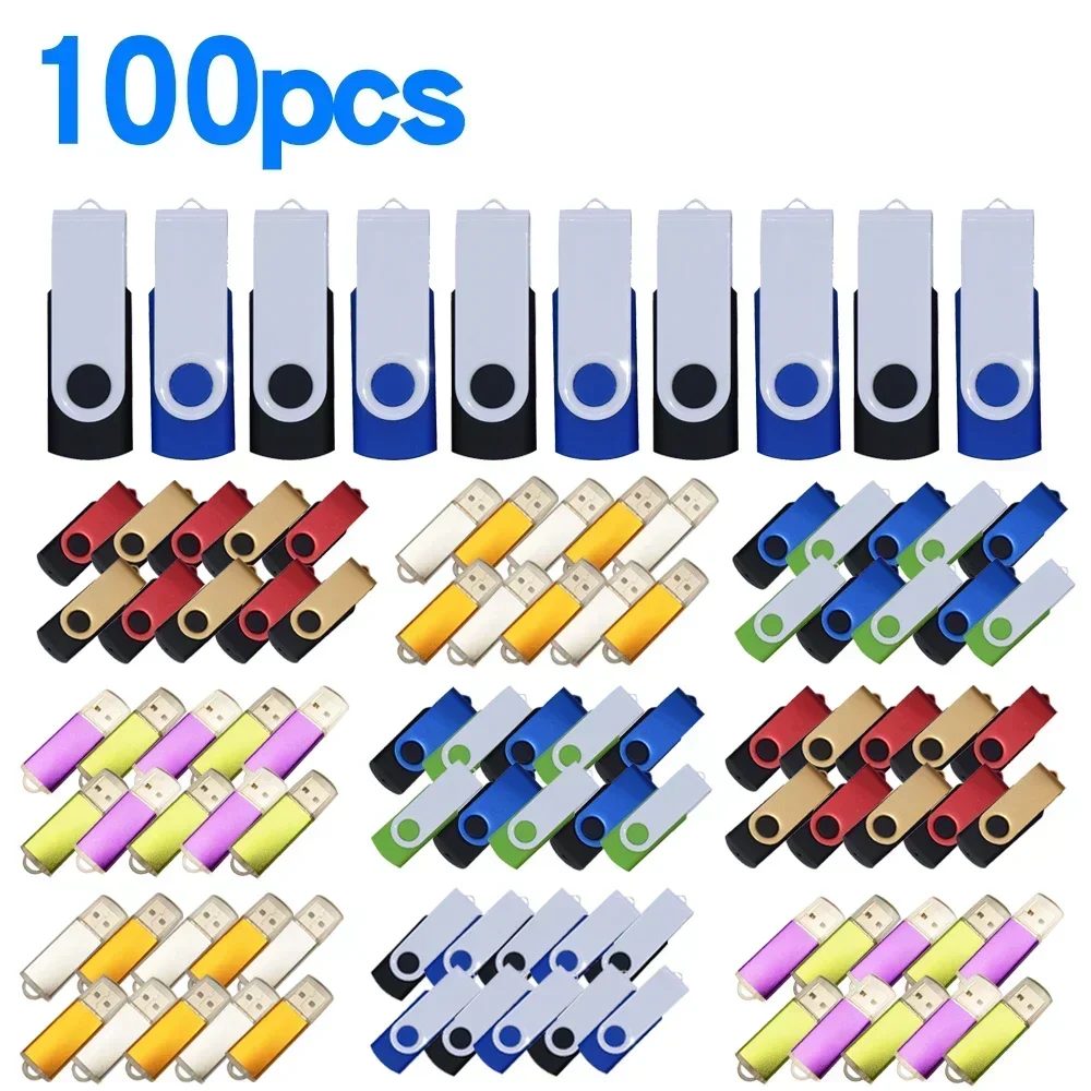 metal 100pcs free logo Pendrive 32gb 64gb 128gb pen drive flash usb 2.0 memory stick Waterproof usb flash drive cle usb 16GB 8GB