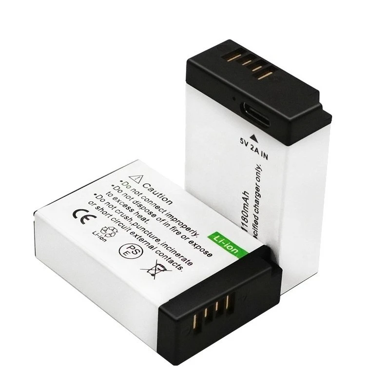 7.4V 1180mAH para Canon LP-E17H PRO RP M3 M5 M6 760D 750D 800D 850D 77D 200D Baterias de câmera