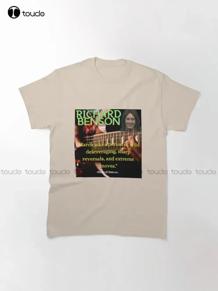 Richard Benson Trending T-Shirt Custom Aldult Teen Unisex Digital Printing Tee Shirts Funny Art Streetwear Cartoon Tee Xs-5Xl