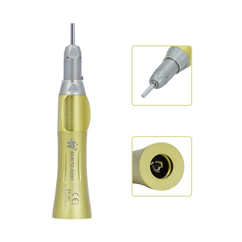 Dental Low Speed Straight Contra Angle Handpiece For Lab E-type Motors Air Turbine Dentist Tools