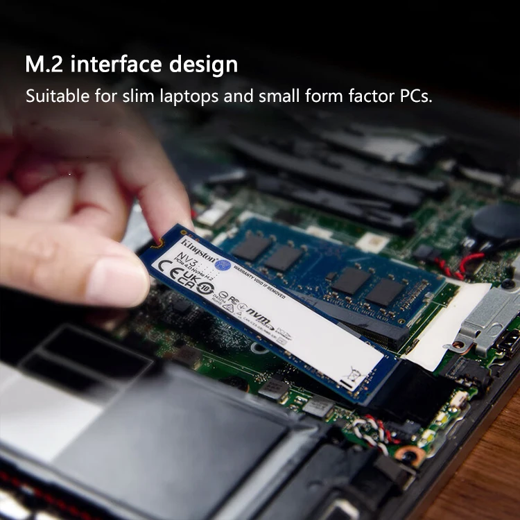 كينغستون NV3 PCIE 4.0 NVME SSD M.2 2280 الصلبة القرص الصلب 500GB 1TB 2TB المدمج في القرص الصلب عالية السرعة تصل إلى 6000MB / S