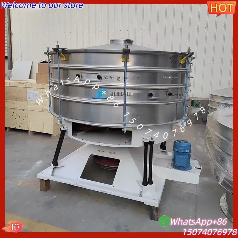 2026 Automatic Mealworm Tumbler Rotary Sieve Tumbler Screener Machine for Protein Powder Flour