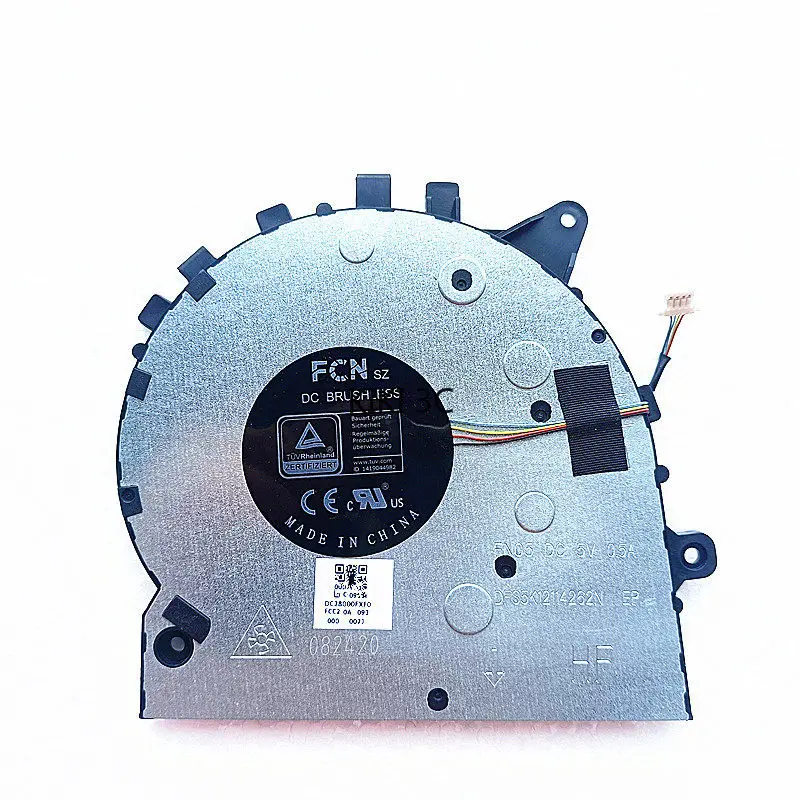 CPU Cooling Fan For Lenovo Yoga 7-15ITL5 82BJ C750-15 Notebook Cooler Radiator Fans 5H40S20147 5H40S20148 DFS5K12114262N