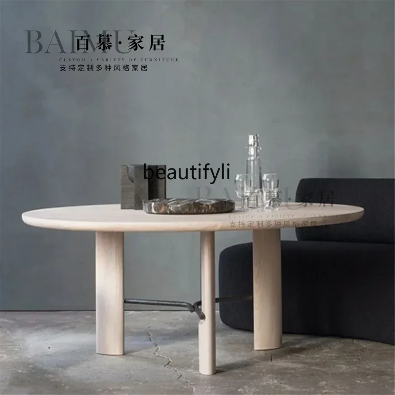 

ss K178 ss25 Simple modern home solid wood dining table Nordic, hotel restaurant dining table, coffee table
