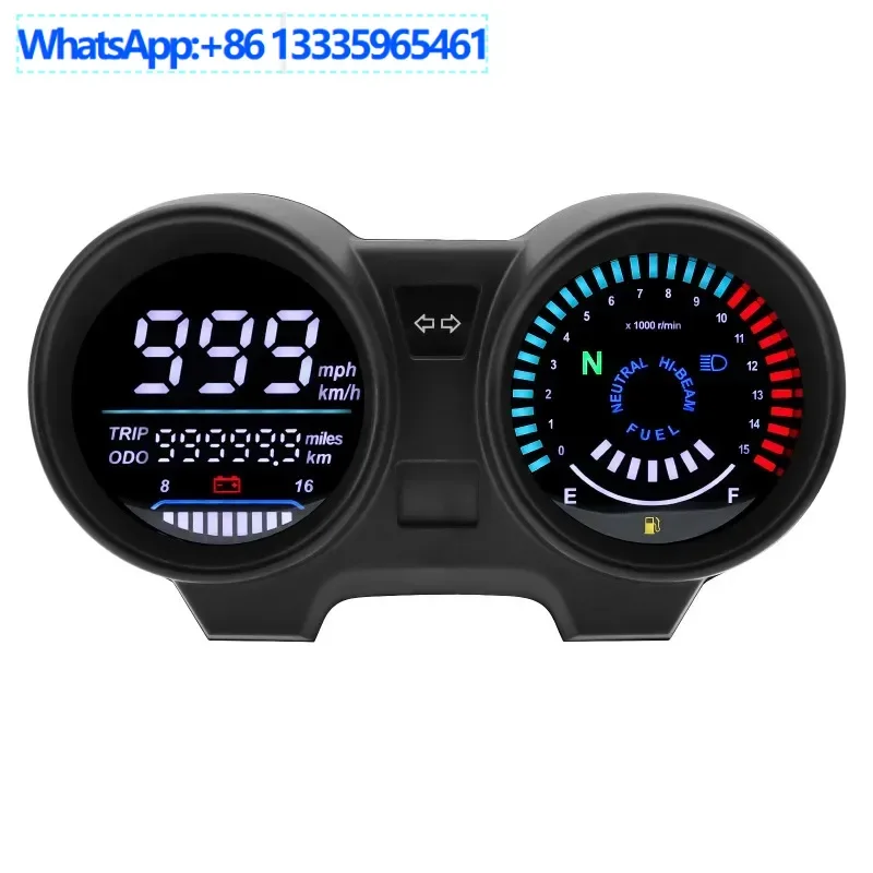 

2PCS Latin America digital meter odometer for Brazil Titan150 Titan CG150 Fan150 meter