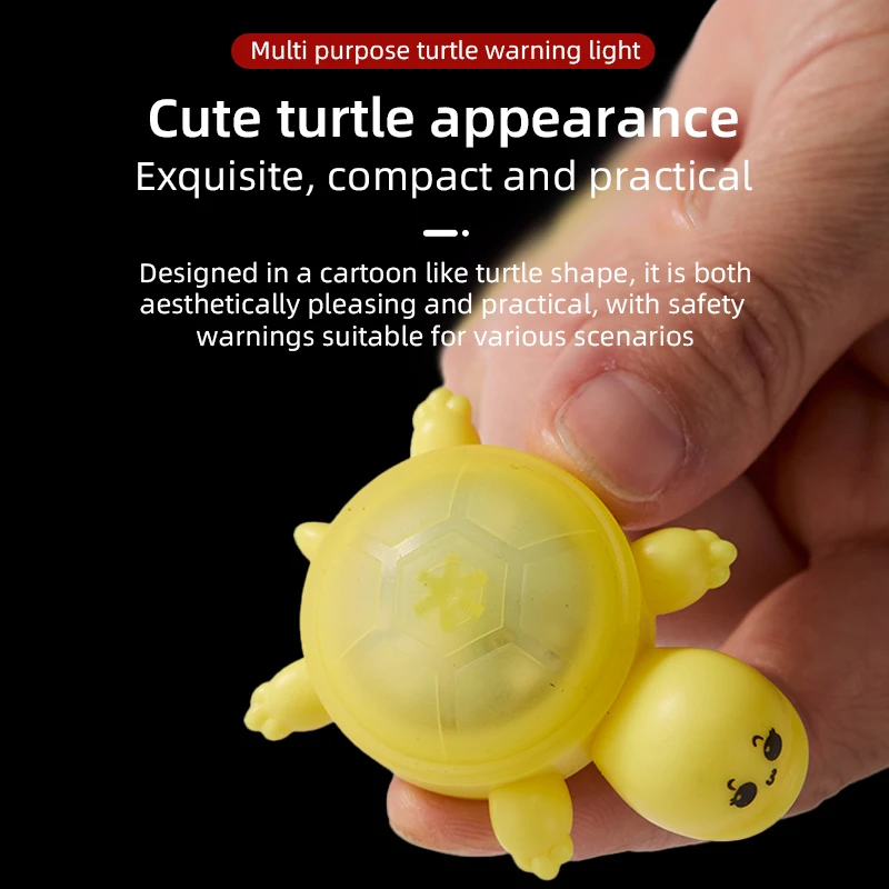 Bicycle Turtle Tail Light LED Colorful MINI Light Waterproof MTB Road Bike Night Riding Safety Warning Lamp Bicycle Accessories