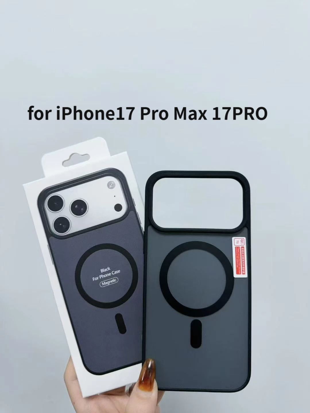 

Matte Magnetic Original Skin Feeling Case for iPhone17 Pro Max 17PRO Phone Case for Magsafe Wireless Charging Case