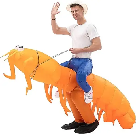 Cycling animals inflatable clothing for adults Halloween and Christmas