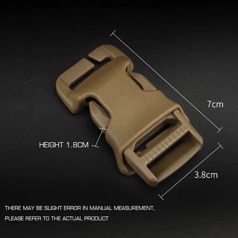 ZXYHFE Tactical Quick Attach Buckle QASM Camping Hiking Equipment Hunting Vest Backpack Accessories Outdoor Sports 1pieces