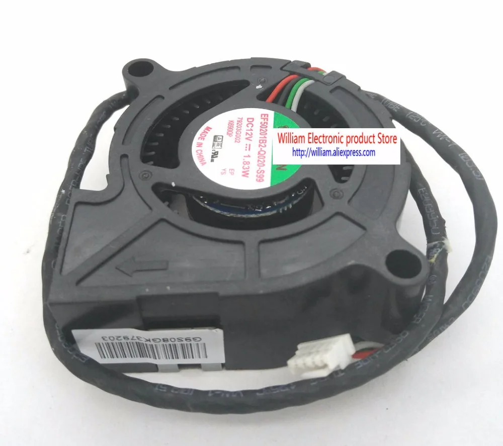 New Cooling Fan for Projector EF50201B2-Q020-S99 DC12V 1.83W 50*20MM 4Lines